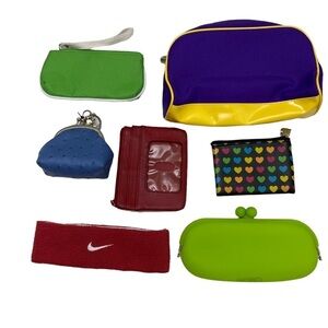 Accessories Bundle 🛍️ Cosmetic Bags, Cases and Accessories-Bright and Fun!